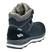Hanwag Winter-Wanderschuhe Bluerstrait Mid ES (Nubuk- und Veloursleder, wasserdicht) navyblau Damen