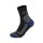 Hanwag Wandersocke Hike Merino Sock (feuchtigkeitstransport, Merinowolle) schwarz/blau - 1 Paar