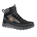 Hanwag Wanderschuhe Rotpunkt Light MID GTX (Veloursleder/Textil, wasserdicht) schwarz/anthrazitgrau Herren