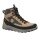 Hanwag Wanderschuhe Rotpunkt Light MID GTX (Veloursleder/Textil, wasserdicht) braun/anthrazitgrau Herren