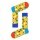 Happy Socks Tagessocke Crew Fantasy Eggs gelb 1er