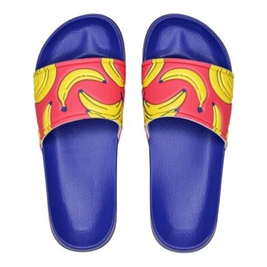 Happy Socks Badeschuhe Banana Slider dunkelblau/rot/gelb - 1 Paar
