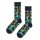 Happy Socks Tagessocke Crew Christmas Tree Decoration schwarz/bunt - 1 Paar