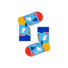 Happy Socks Tagessocke Crew Kids Holiday Gift Geschenkbox Kinder - 2 Paar