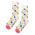 Happy Socks Tagessocke Crew Egg (Osterei) beige - 1 Paar
