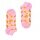 Happy Socks Tagessocke Sneaker Banane pink - 1 Paar