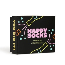 Happy Socks Tagessocke Crew You Did It Socks Gift Set (Abschluss) 2024 schwarz <b>Geschenkbox </b> - 2 Paar
