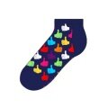 Happy Socks Tagessocke Sneaker Thumbs Up Low (Daumen Hoch) navyblau - 1 Paar