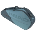 Head Tennis-Racketbag Tour Racquet Bag S (Schlägertasche, 1 Hauptfach) cyanblau 3er