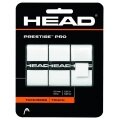 Head Overgrip Prestige Pro (klebrig, glatt) 0.6mm weiss 3er