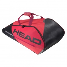 Head Racketbag (Schlägertasche) Tour Team <b>9R</b> 2022 schwarz/rot - 2 Hauptfächer