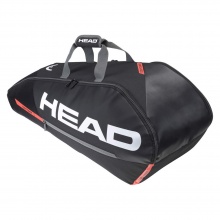 Head Racketbag Tour Team (Schlägertasche, 2 Hauptfächer) schwarz/orange <b>6R</b>