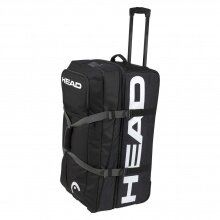 Head Tour Team Sport-Reisetasche Travelbag mit Rollen 3 Haupt-Innenfächern schwarz