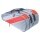 Head Tennis-Racketbag Elite (Schlägertasche, 3 Hauptfächer) grau/orange <b>12R</b>