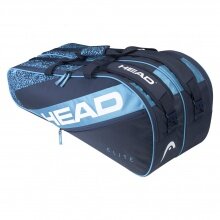 Head Tennis-Racketbag Elite #22 (Schlägertasche, 2 Hauptfächer) blau/navyblau 9R