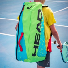 Head Racketbag (Schlägertasche) Combi Novak blau/grün Kinder/Junior