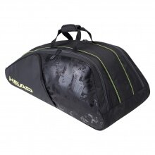 Head Racketbag (Schlägertasche) Extreme Nite 12R 2021 schwarz - 3 Hauptfächer
