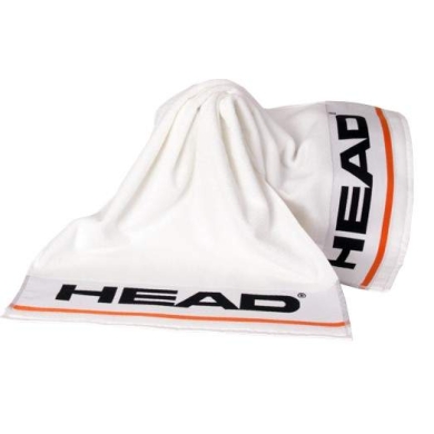 Head Handtuch Logo S weiss 50x100cm