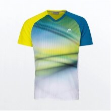 Head Tennis Tshirt Striker gelb/blau Herren