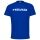 Head Tennis-Tshirt Club Ivan (Mischgewebe) royalblau/weiss Herren