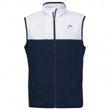 Head Tennisweste Club 22 Vest (kühlender Effekt, schnelltrocknend) dunkelblau Herren