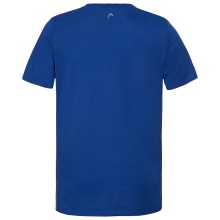 Head Tennis-Tshirt Club Chris (Mischgewebe) royalblau Herren