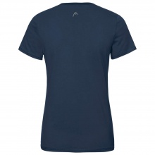Head Tennis-Shirt Club Lucy (Polyester/Baumwolle) dunkelblau/weiss Damen