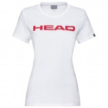 Head Tennis-Shirt Club Lucy (Polyester/Baumwolle) weiss/rot Damen