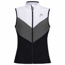 Head Tennisweste Club 2022 Vest (kühlendend, schnelltrocknend) schwarz Damen