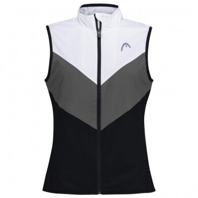 Head Tennisweste Club Vest (kühlendend, schnelltrocknend) schwarz Damen