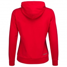 Head Kapuzenpullover Hoodie Club Rosie rot Damen