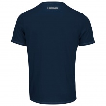 Head Tennis-Tshirt Club Colin 2022 (Baumwollmix) dunkelblau Jungen