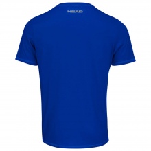 Head Tennis-Tshirt Club Colin 2022 (Baumwollmix) royalblau Jungen