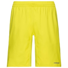 Head Tennishose Bermuda Club 2022 (UV-Schutz) kurz gelb Jungen