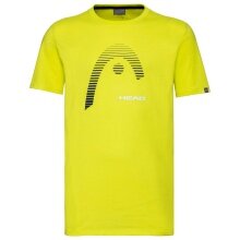 Head Tennis-Tshirt Club Carl 2022 gelb Jungen