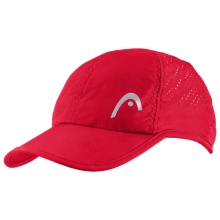 Head Cap Tennis Pro Player 2024 (UV-Schutz, Klettverschluss) rot