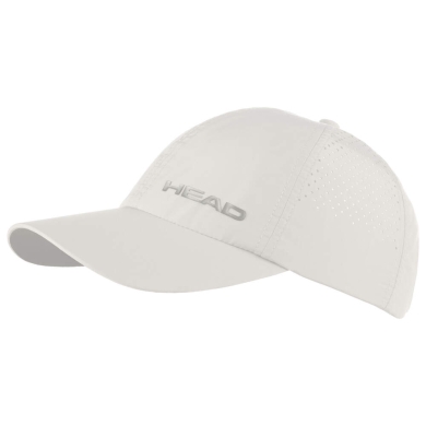 Head Cap Tennis Pro Player (UV-Schutz, Klettverschluss) 2026 weiss Kinder - 1 Stück