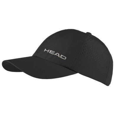 Head Cap Tennis Pro Player Kids (UV-Schutz, Klettverschluss) 2026 schwarz