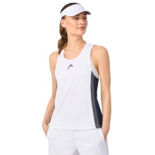 Head Tennis-Tank Club 25 Tech Tank Top (Racer Back) 2025 weiss/navyblau Damen