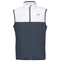 Head Tennisweste Club 22 Vest (kühlender Effekt, schnelltrocknend) navyblau/weiss Herren