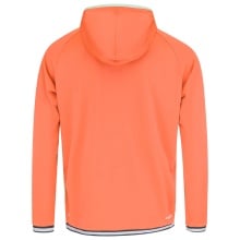 Head Kapuzenpullover Hoodie mit Kapuze Topspin (100% Polyester) pastellgrün/orange Jungen