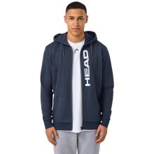 Head Kapuzenpullover Club Original Hoodie Full Zip (Mischgewebe) 2025 navyblau Herren