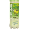 Head Methodikbälle Stage 1 Punkt gelb/grün Dose 3er