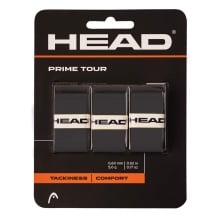 Head Overgrip Prime Tour 0.6 mm (Komfort, Griffigkeit) schwarz 3er
