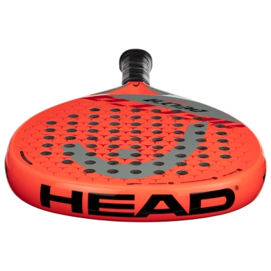 Head Kinder-Padelschläger Delta Junior 320g/Rund 2022 orangerot/grau
