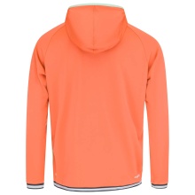 Head Kapuzenpullover Hoodie mit Kapuze Topspin 2023 (100% Polyester) pastellgrün/orange Herren