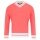Head Pullover V-Neck Sweater (retro Design) korallrot Herren