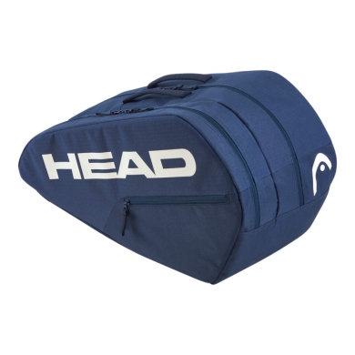 Head Racketbag Base Padel Bag M (Schlägertasche, 2 Hauptfächer) navyblau 6er