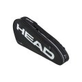 Head Tennis-Racketbag Tour Racquet Bag S (Schlägertasche, 1 Hauptfach) 2026 schwarz 3er