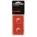 Head Schweissband Handgelenk Logo orange - 2 Stück
